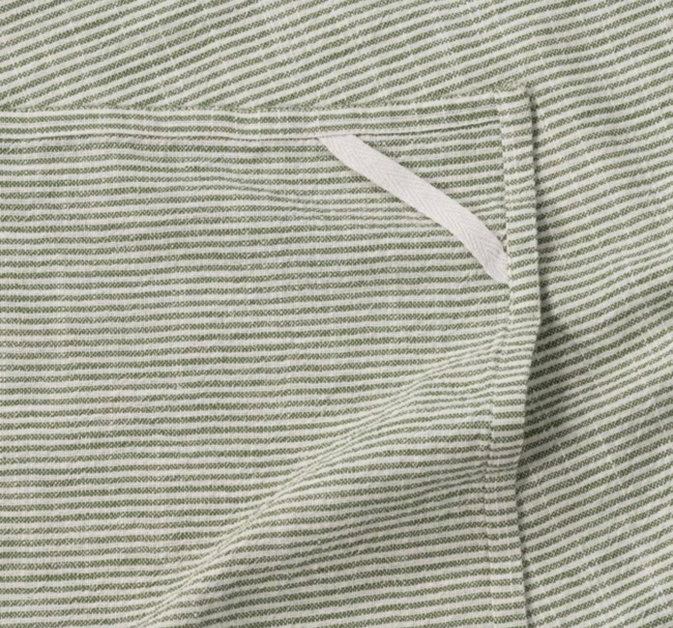 Set of two Cucina tea towels in deep spruce color – 100% cotton kitchen essentials