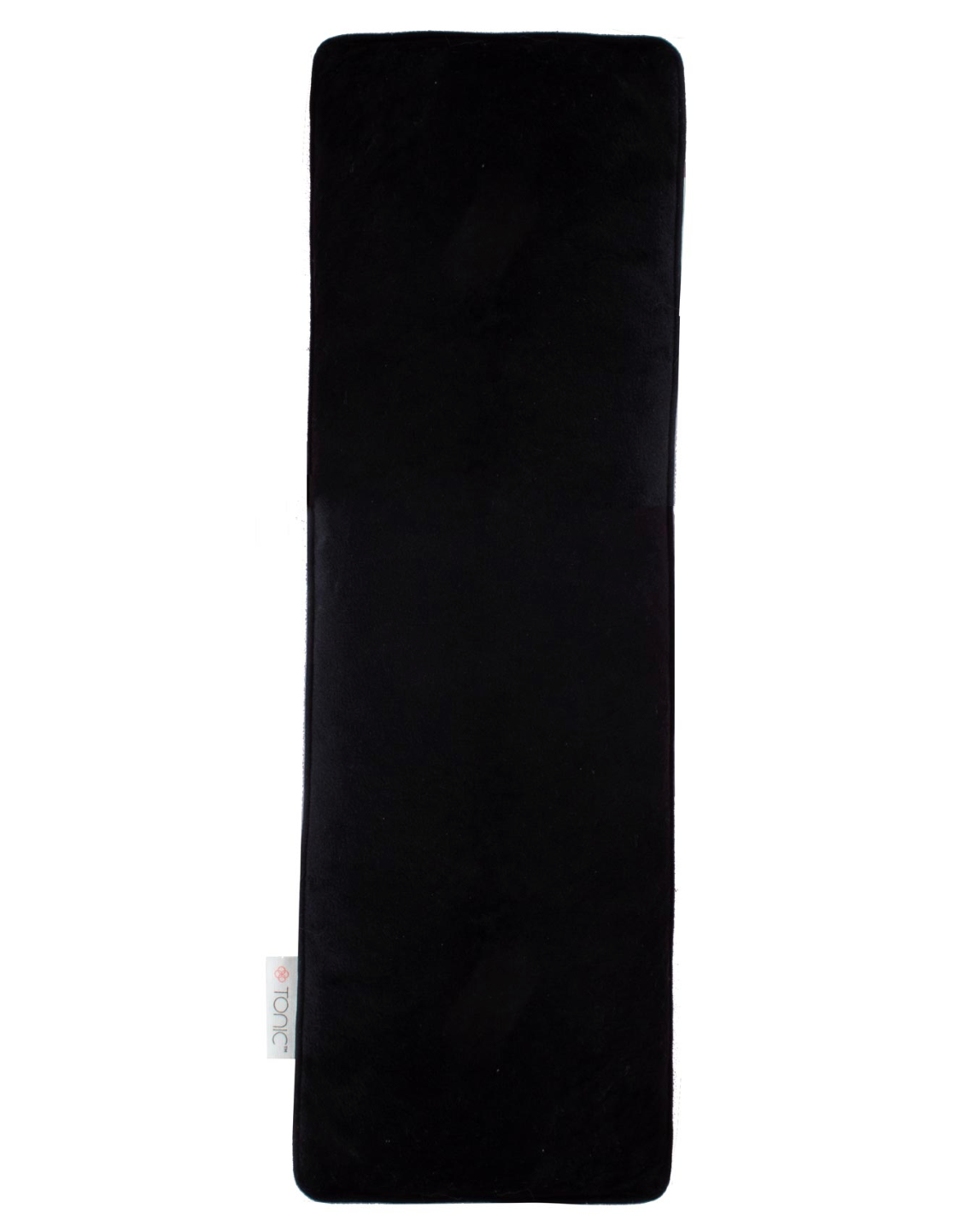 TONIC Luxe velvet heat pillow in black – soothing therapy for neck and shoulders