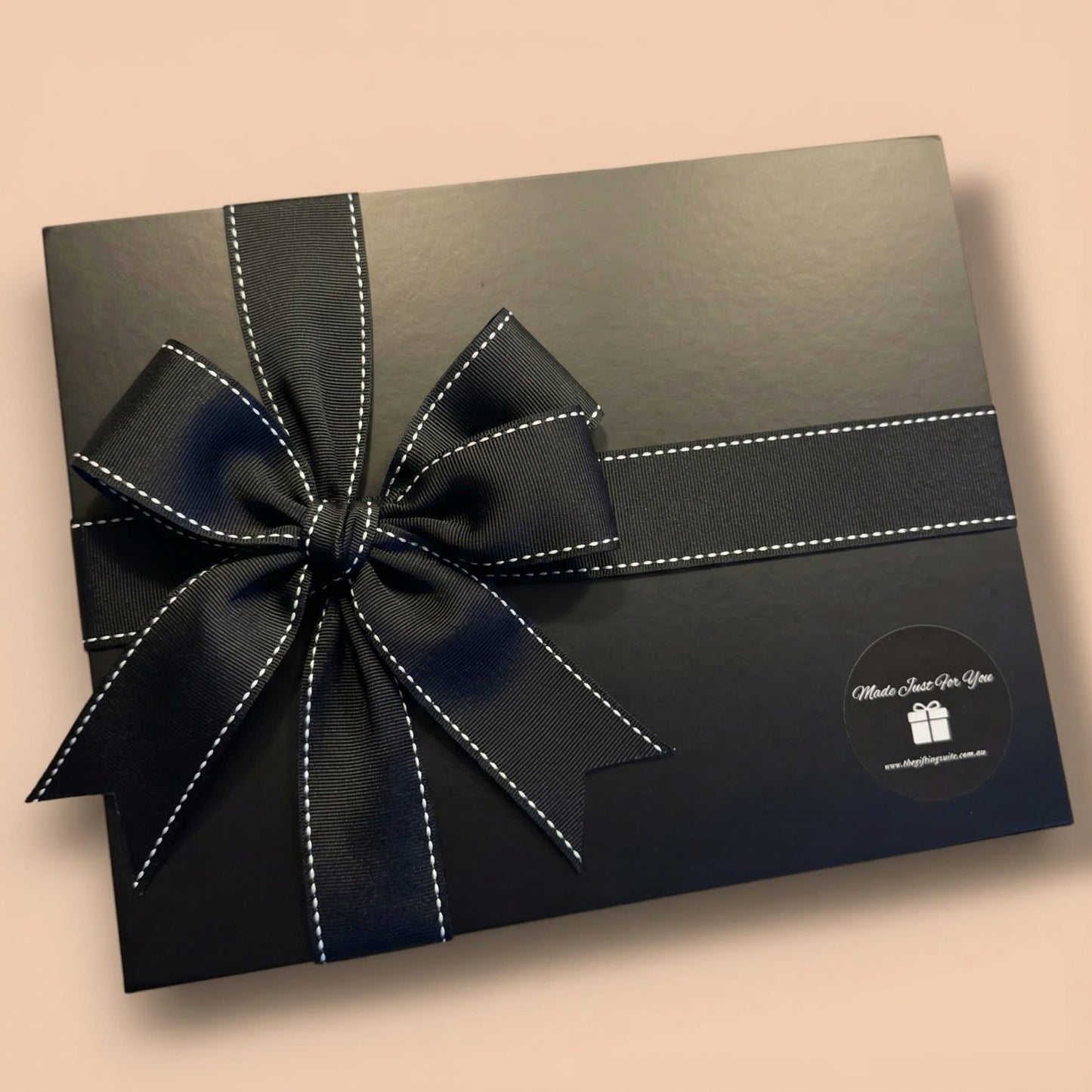Black, White Stitch | Premium Gift Box from The Gifting Suite | Australia