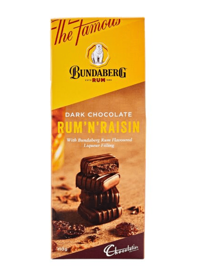 Chocolatier Bundaberg Rum Liqueur Truffles 110g | Premium Gift Box from The Gifting Suite | Australia
