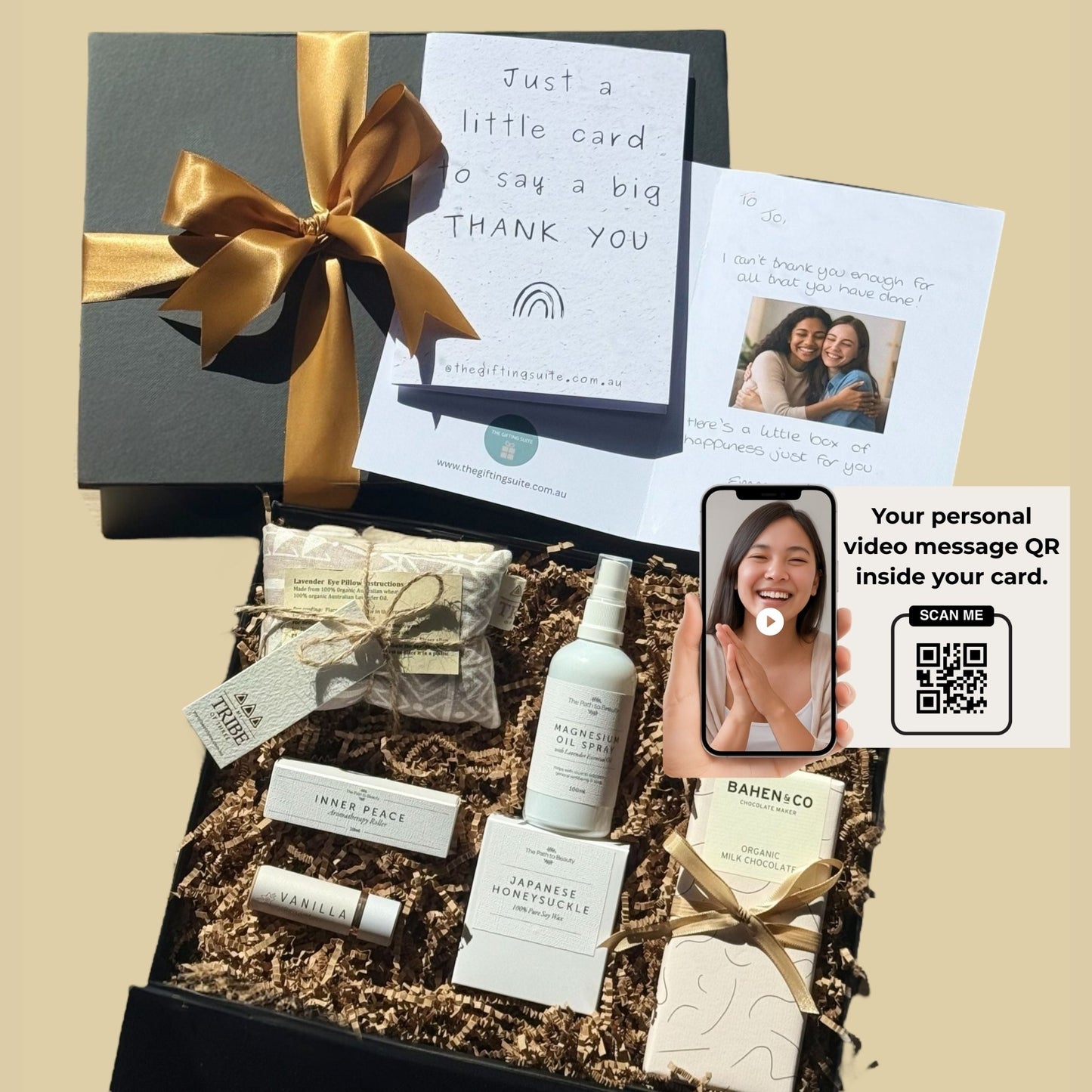 Personal Video Message | Premium Gift Box from The Gifting Suite | Australia