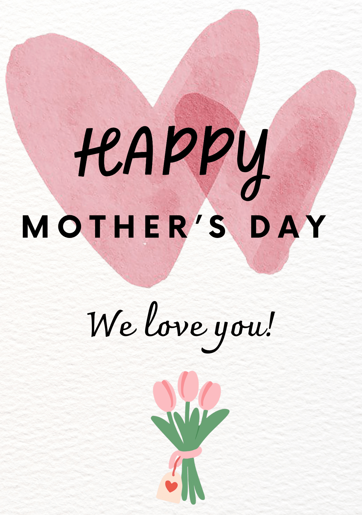Sweet Mother’s Day Card – We Love You Mum | Premium Gift Box from The Gifting Suite | Australia