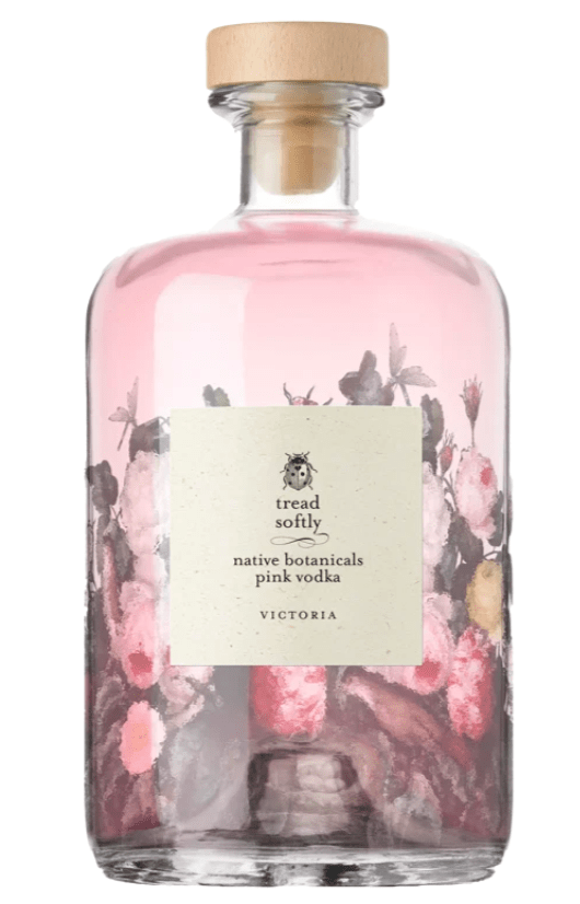 Tread Softly Pink Vodka 700ml | Premium Gift Box from The Gifting Suite | Australia