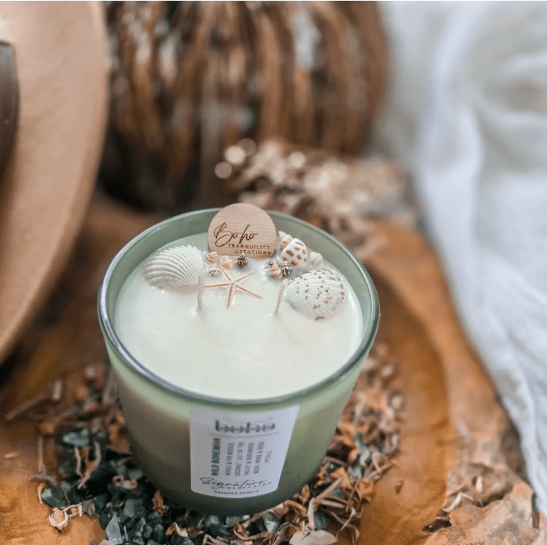 Wild Bohemian Scented Candle | Boho Tranquility Co | Premium Gift Box from The Gifting Suite | Australia