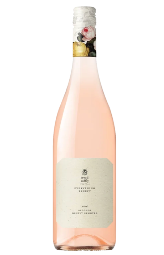 Tread Softly Everything Except Zero Alcohol Rosé – refreshing alcohol-free rosé with fruity notes