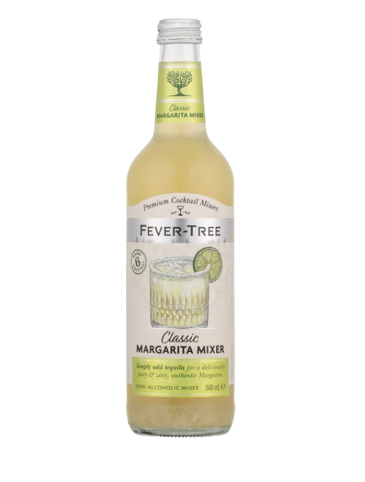 Fever Tree Margarita Mix 500ml – premium cocktail mix with authentic lime and agave flavors
