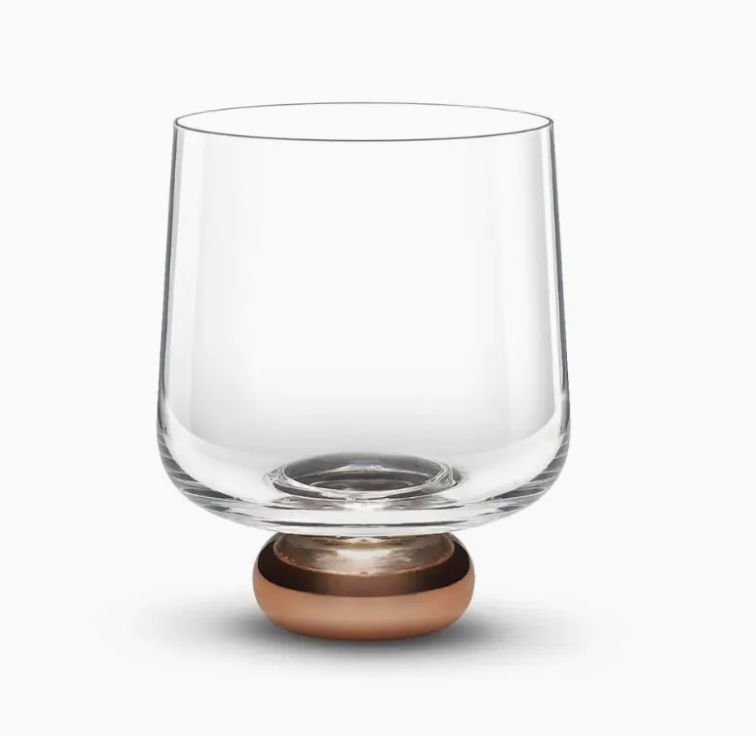 Copper Base Rocks Glasses Set (2 Pack)