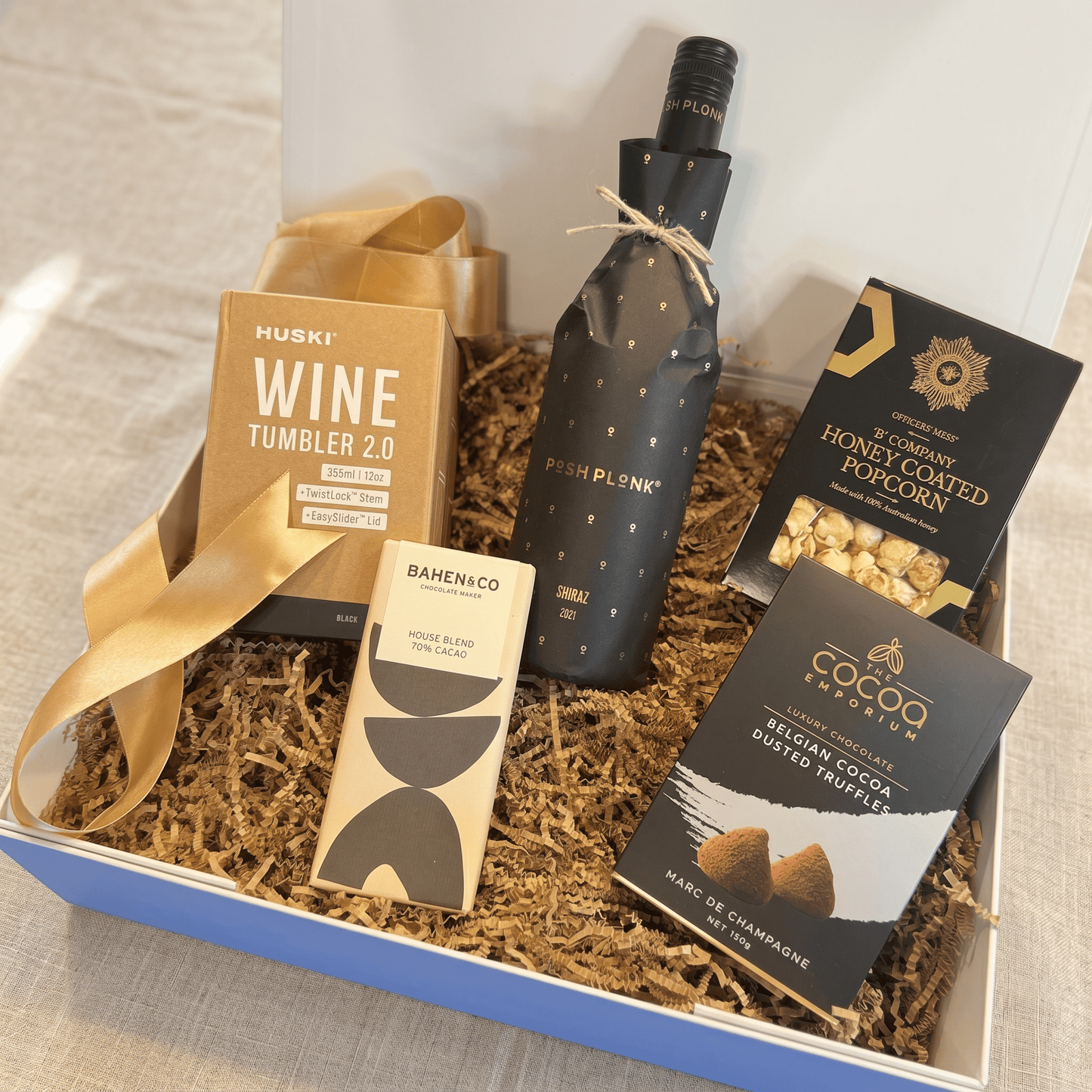 A Little Bit Posh | Luxury Wine Gift Box Australia | The Gifting Suite | Premium Gift Box from The Gifting Suite | Australia