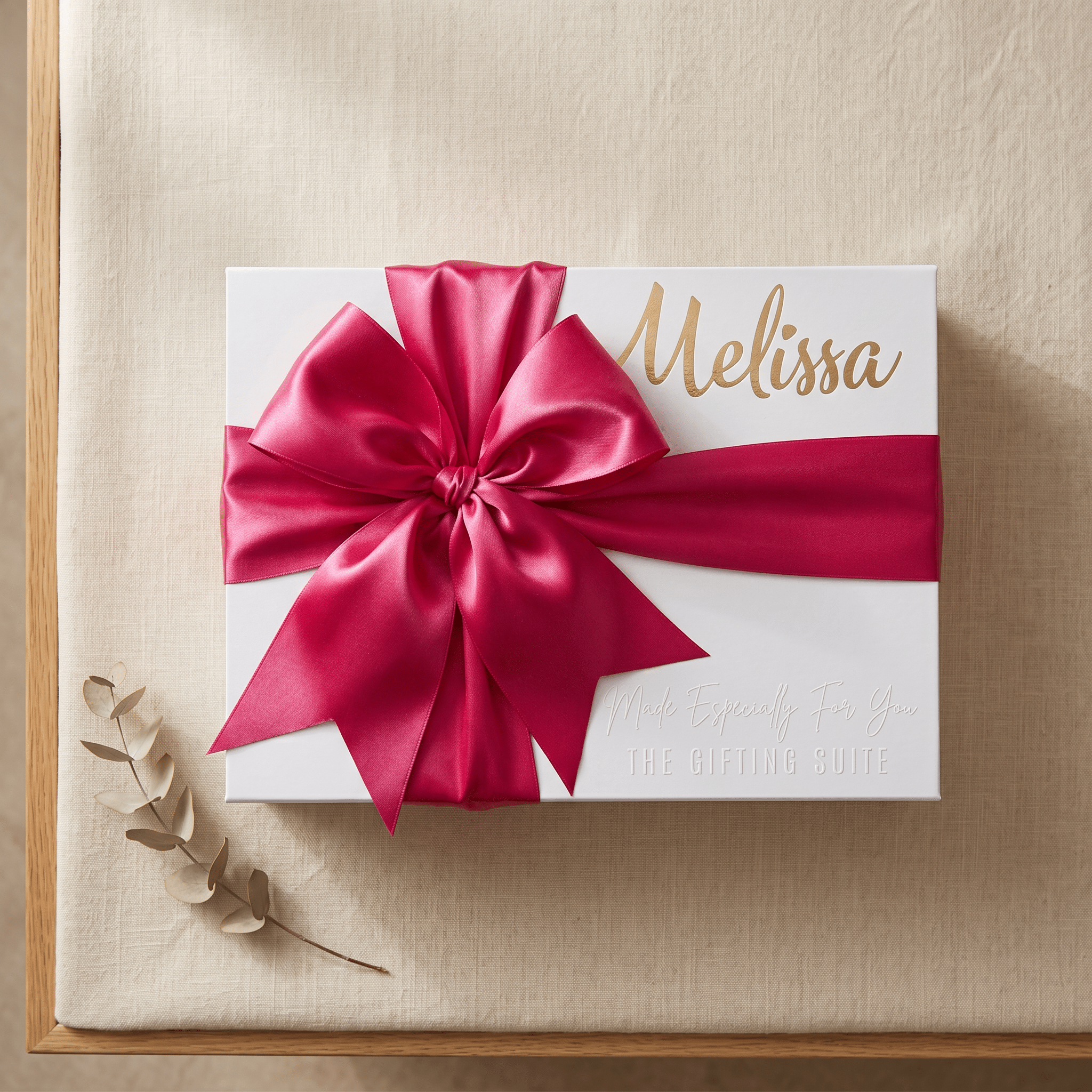 ADD-ON: Name/Word Customisation (Must Be Purchased With a Gift Box) | Premium Gift Box from The Gifting Suite | Australia