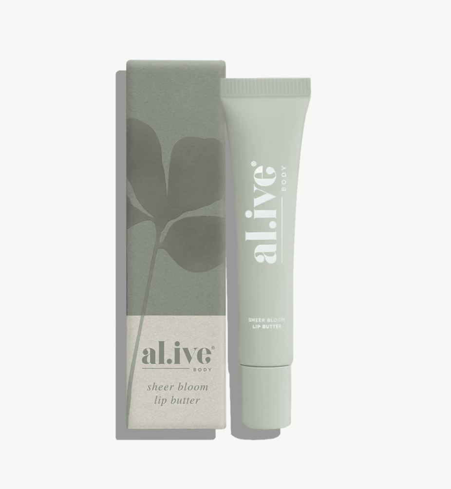 al.ive Body Lip Butter – Sheer Bloom | Hydrating Lip Balm | Premium Gift Box from The Gifting Suite | Australia