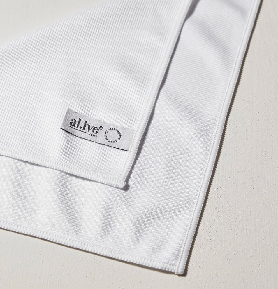 al.ive Glass & Mirro Microfibre Cloth | Premium Gift Box from The Gifting Suite | Australia