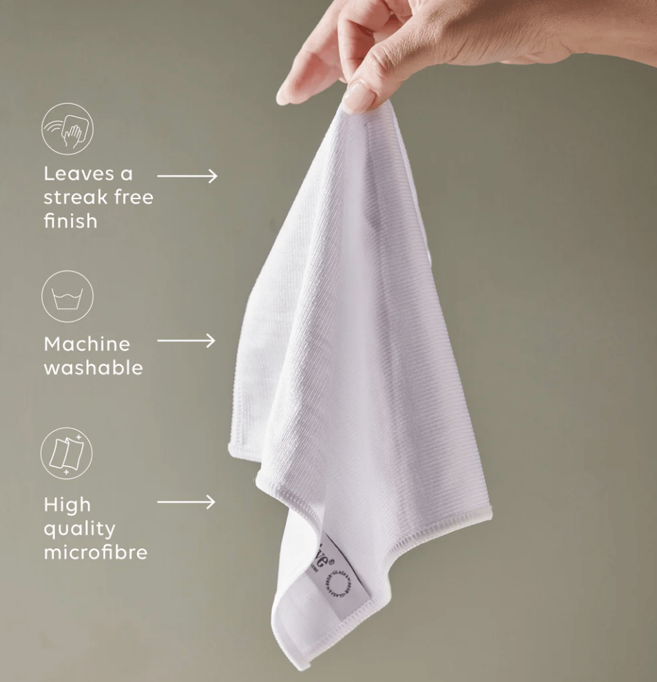 al.ive Glass & Mirro Microfibre Cloth | Premium Gift Box from The Gifting Suite | Australia