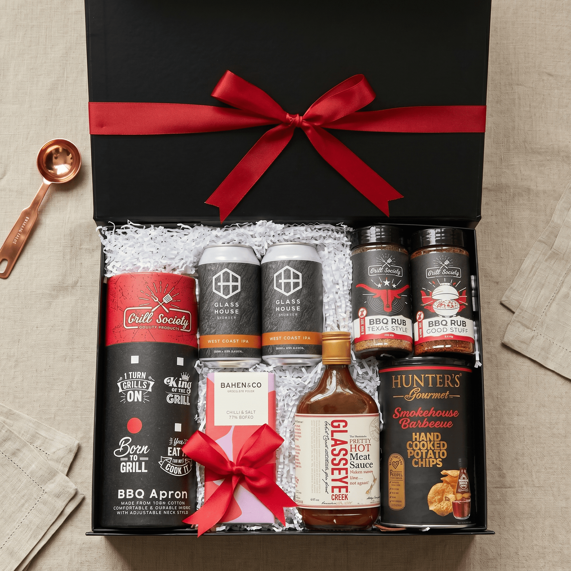 BBQ & Beer Hamper – Backyard Brews & BBQ Box | Premium Gift Box from The Gifting Suite | Australia