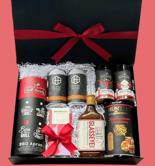 BBQ & Beer Hamper – Backyard Brews & BBQ Box | Premium Gift Box from The Gifting Suite | Australia
