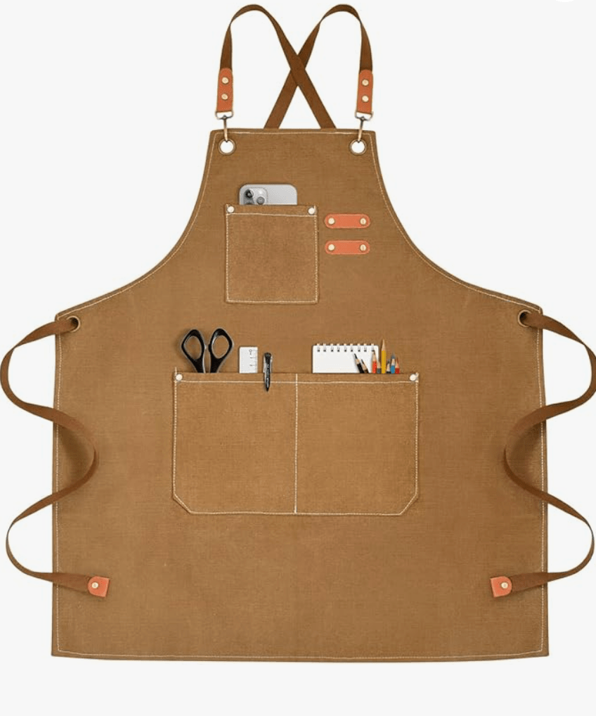 Canvas Garden Apron | Gardening Apron with Pockets | Gift for Gardeners | Premium Gift Box from The Gifting Suite | Australia