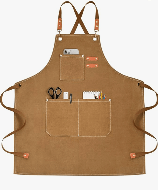 Canvas Garden Apron | Gardening Apron with Pockets | Gift for Gardeners | Premium Gift Box from The Gifting Suite | Australia
