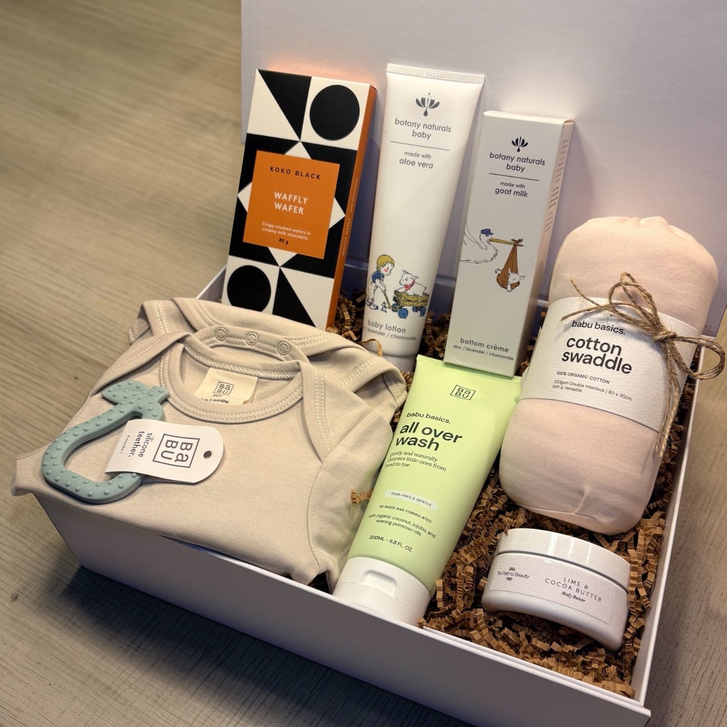 Cherished Beginnings Baby Gift Box – Luxury New Baby Gift Hamper Australia | Premium Gift Box from The Gifting Suite | Australia