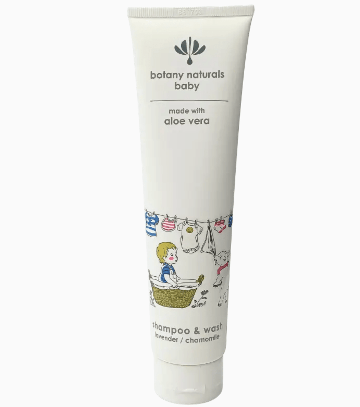Botany Baby Shampoo and Wash 175ml with aloe vera and goat milk