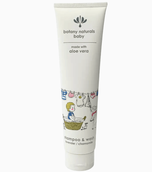 Botany Baby Shampoo and Wash 175ml with aloe vera and goat milk