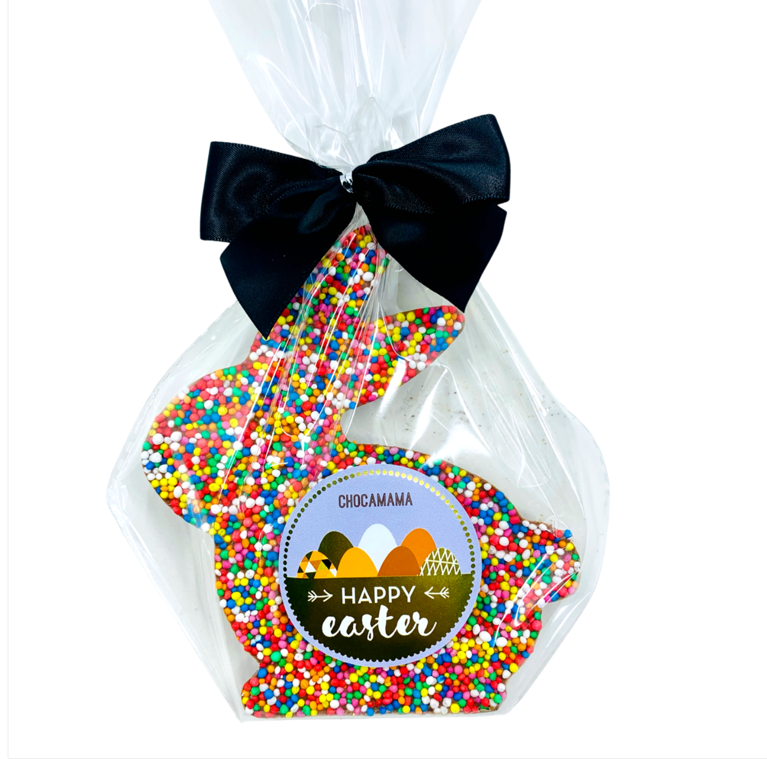 Chocamama Easter Bunny Freckled Milk Chocolate 75g | Easter Gift Treat Australia | Premium Gift Box from The Gifting Suite | Australia