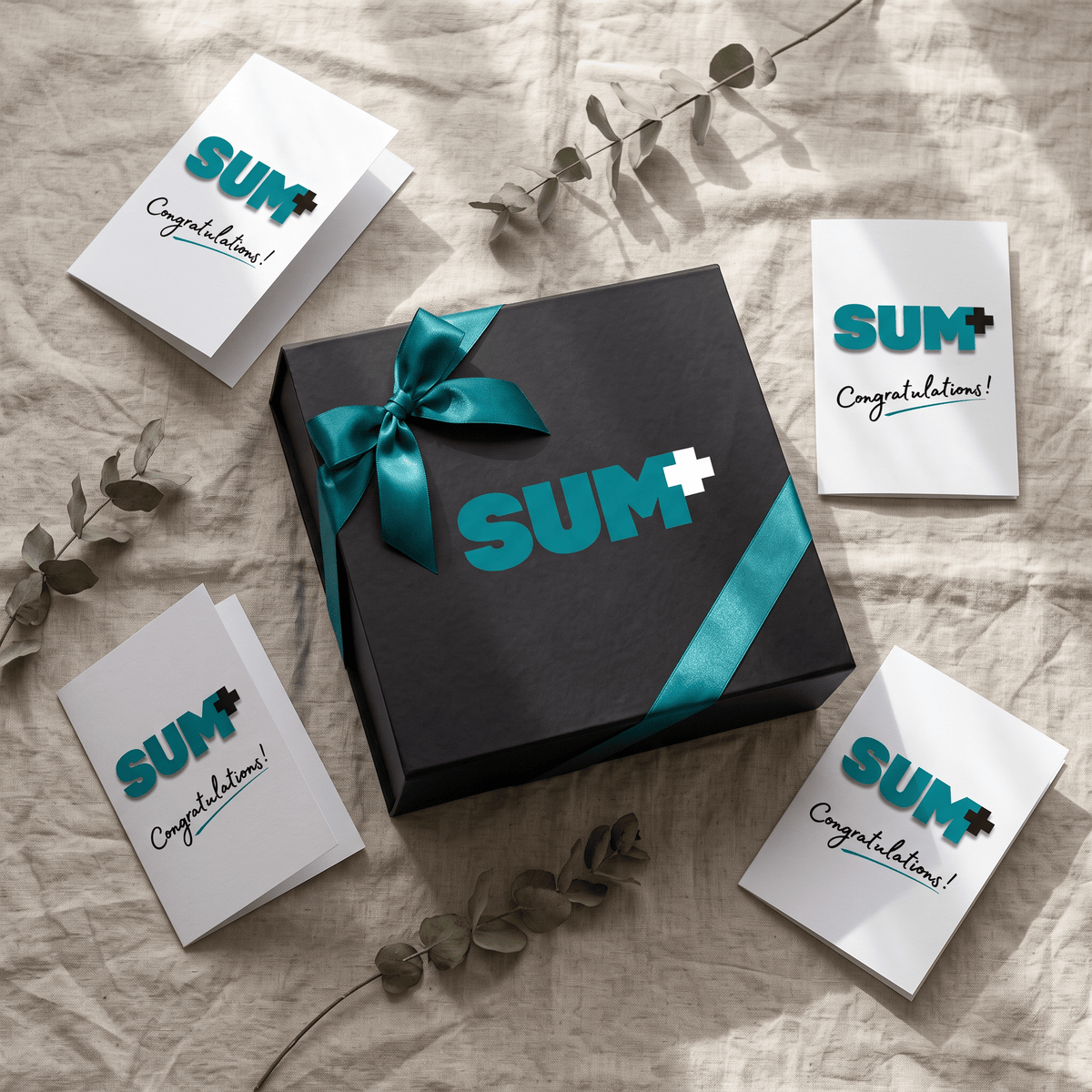 Complimentary Card - Sum Plus | Premium Gift Box from The Gifting Suite | Australia