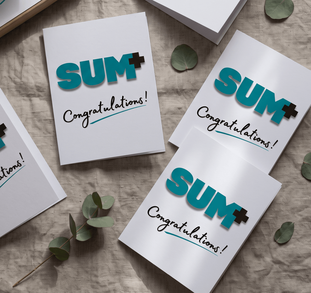 Complimentary Card - Sum Plus | Premium Gift Box from The Gifting Suite | Australia