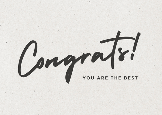 Congrats - Your Are the Best | Premium Gift Box from The Gifting Suite | Australia