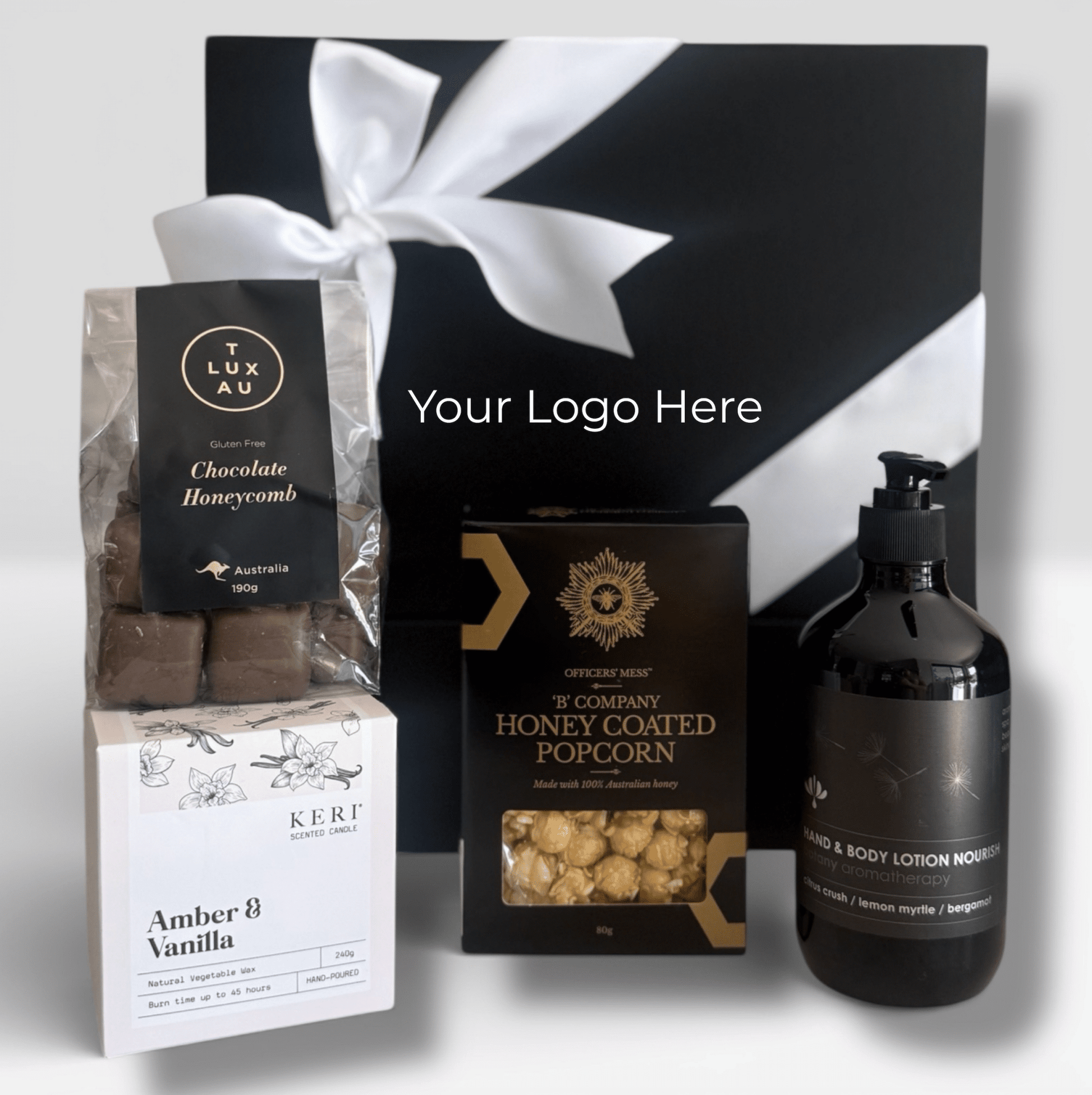 Corporate Luxe Home Refresh Box – Add Your Company Logo | Premium Gift Box from The Gifting Suite | Australia
