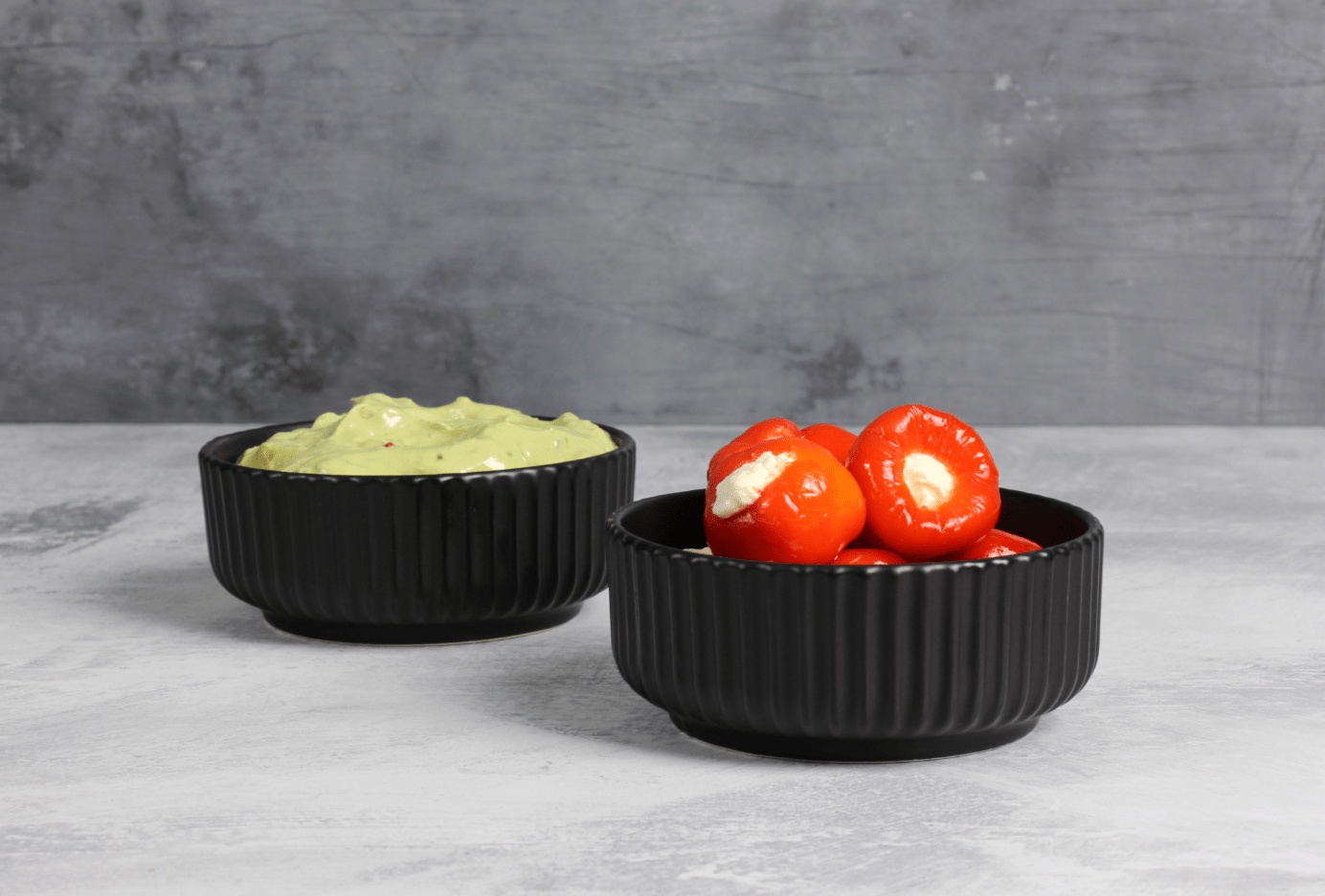 GABEL&TELLER Matte Black Ceramic Dip Bowl – 11cm | Modern Condiment & Serving Bowl | Premium Gift Box from The Gifting Suite | Australia