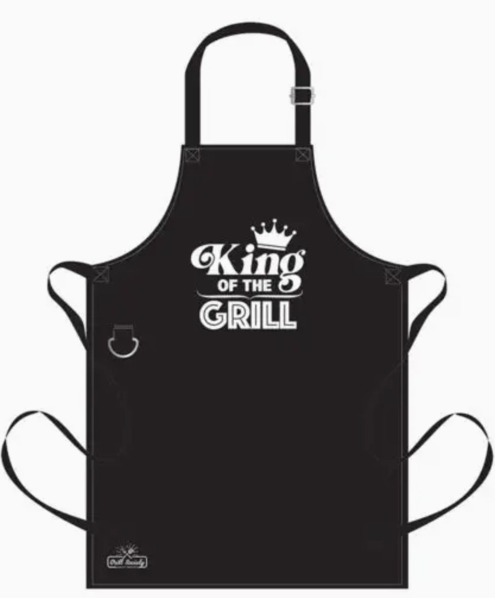 Grill Society BBQ Apron - King Of the Grill! | Premium Gift Box from The Gifting Suite | Australia