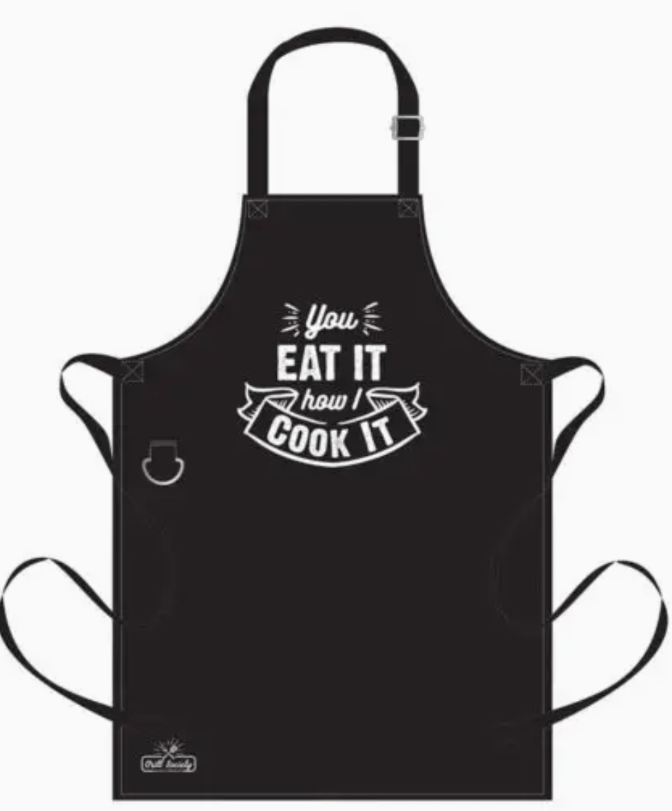 Grill Society BBQ Apron - You Eat It How I Cook It! | Premium Gift Box from The Gifting Suite | Australia