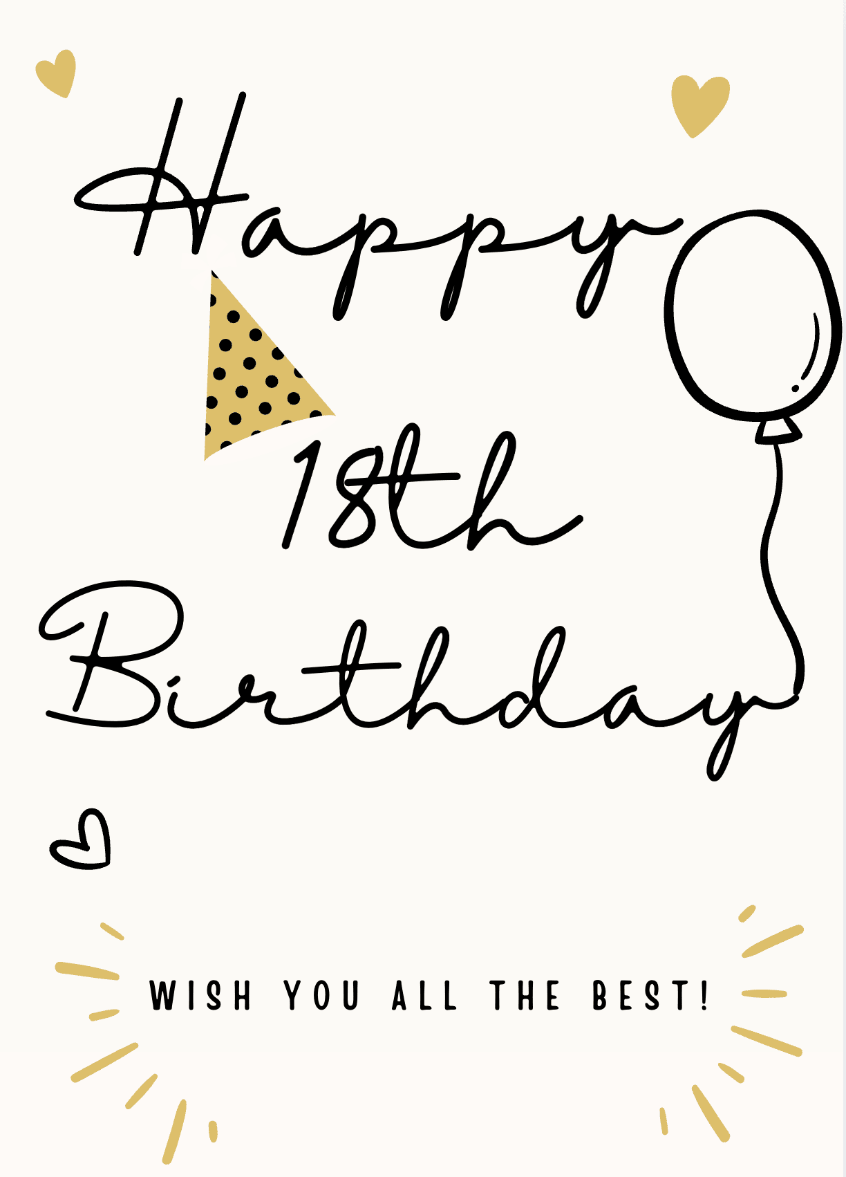 Happy 18th Birthday | Premium Gift Box from The Gifting Suite | Australia