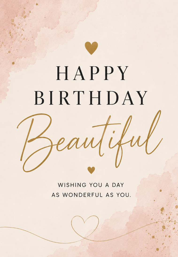 Happy Birthday Beautiful | Premium Gift Box from The Gifting Suite | Australia