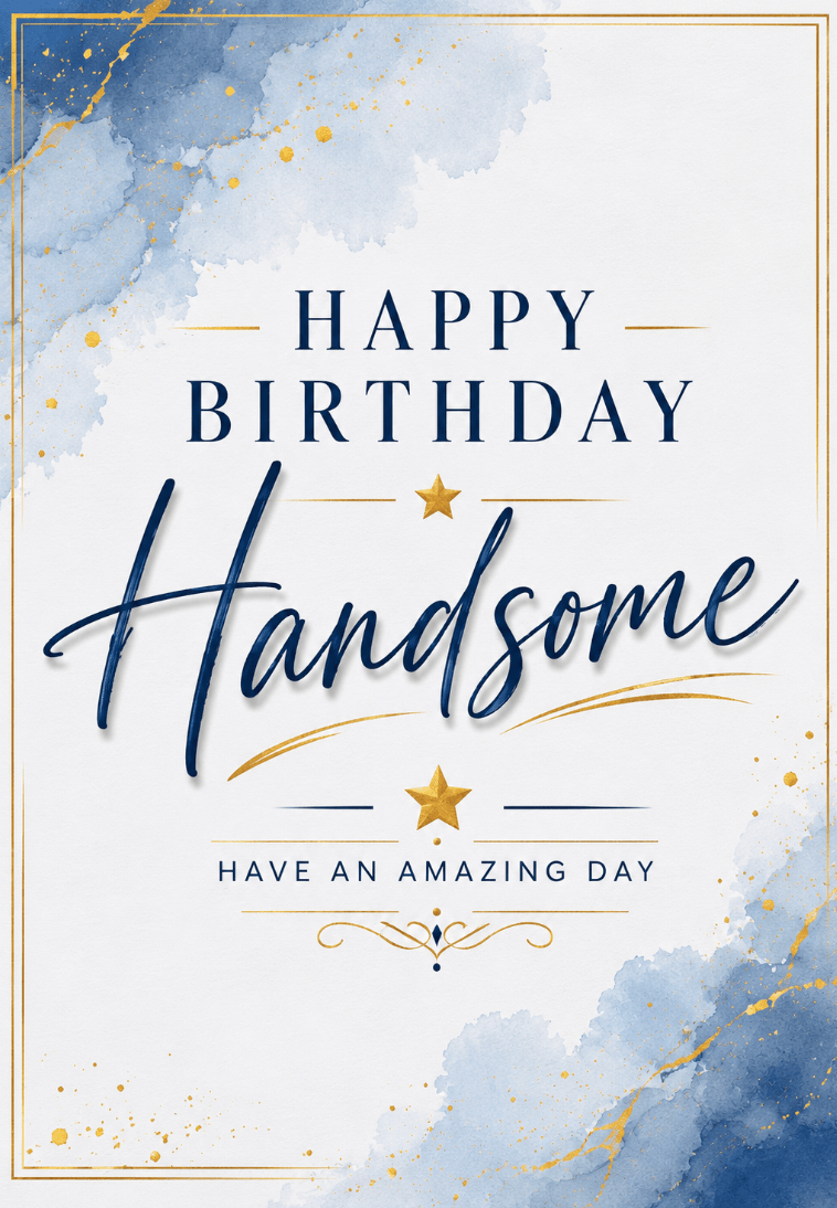 Happy Birthday Handsome | Premium Gift Box from The Gifting Suite | Australia