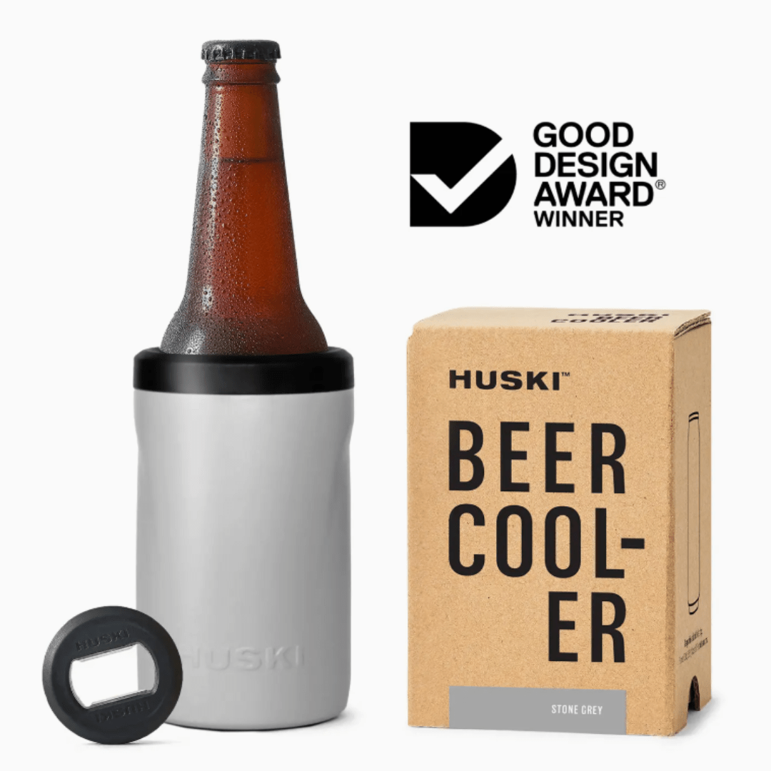 Huski Beer Cooler 2.0 - Stone Grey | Premium Gift Box from The Gifting Suite | Australia