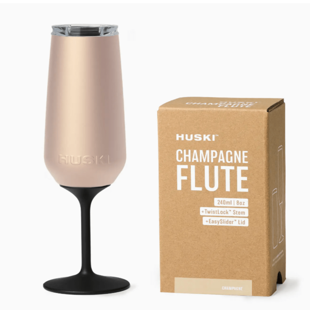 Huski Champagne Flute - Champagne | Premium Gift Box from The Gifting Suite | Australia