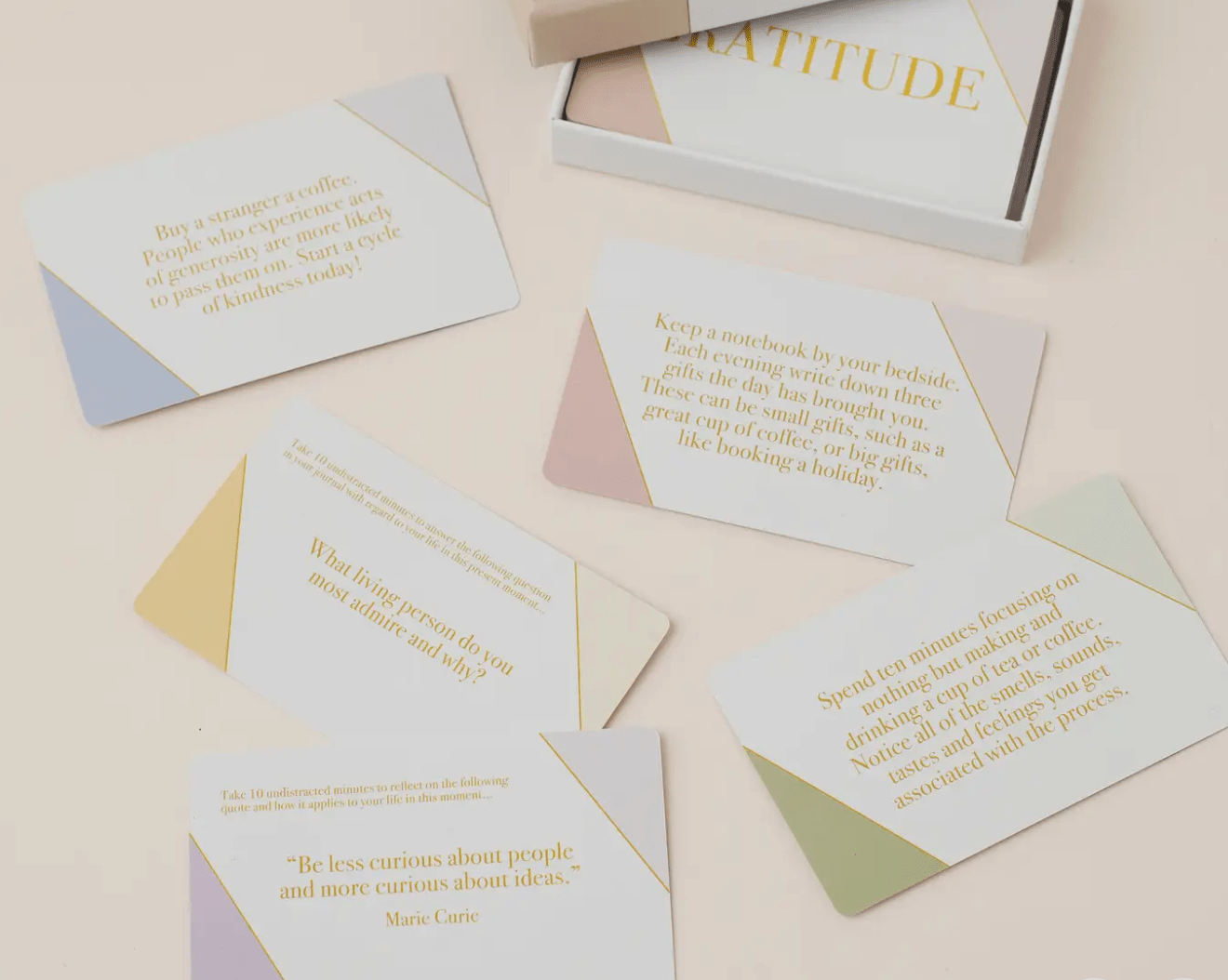 LSW Mind Cards – Daily Mindfulness Prompt Cards for Gratitude, Reflection & Self - Care | Premium Gift Box from The Gifting Suite | Australia