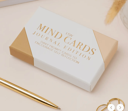 LSW Mind Cards Journal Edition – Daily Prompt Cards for Self - Reflection & Journaling | Premium Gift Box from The Gifting Suite | Australia