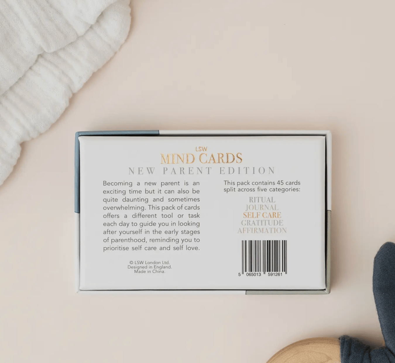 LSW Mind Cards New Parent Edition – Daily Self - Care Prompt Cards for New Parents | Premium Gift Box from The Gifting Suite | Australia
