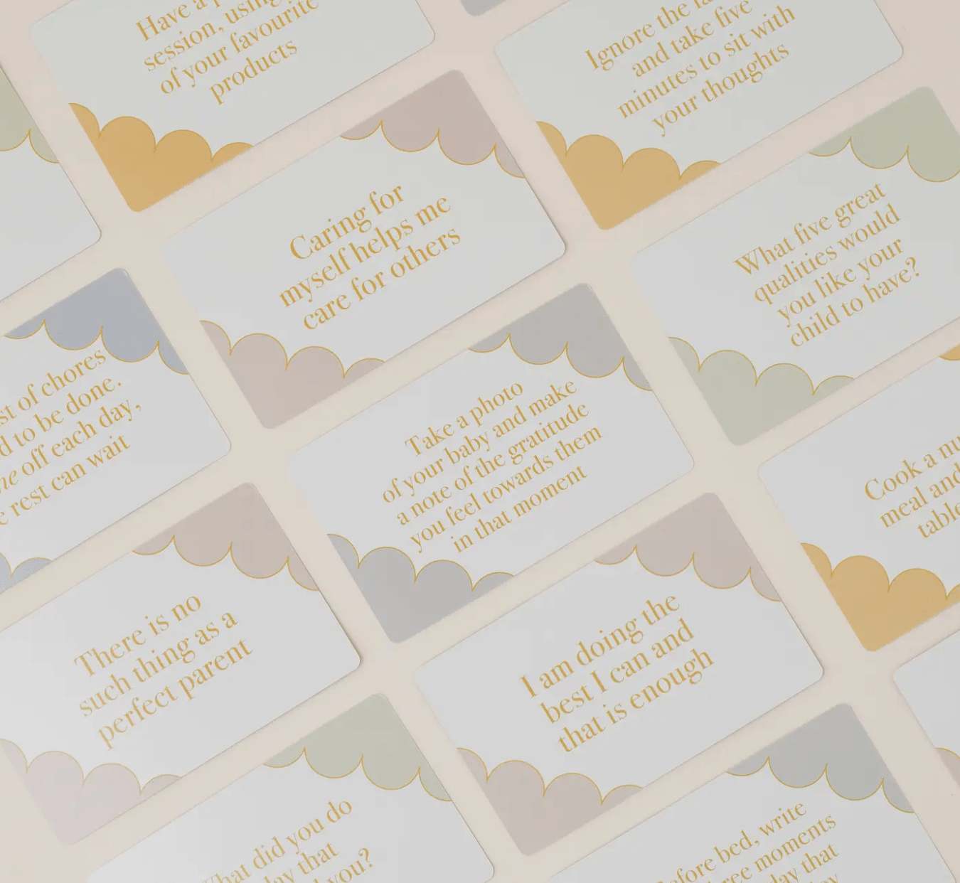 LSW Mind Cards New Parent Edition – Daily Self - Care Prompt Cards for New Parents | Premium Gift Box from The Gifting Suite | Australia