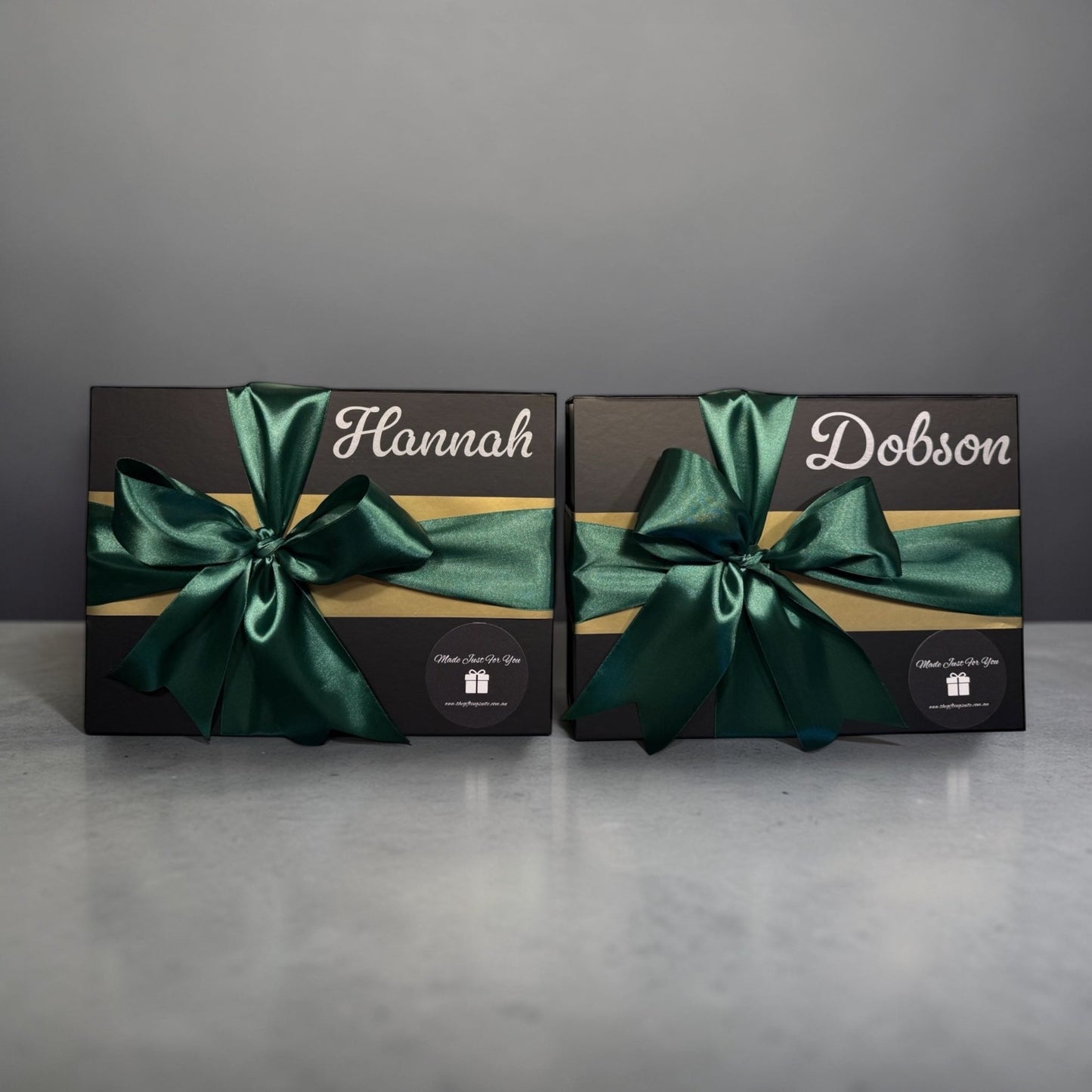 Luxury Personalised Gift Box with Name, Ribbon, Filler & Free Card | Premium Gift Box from The Gifting Suite | Australia