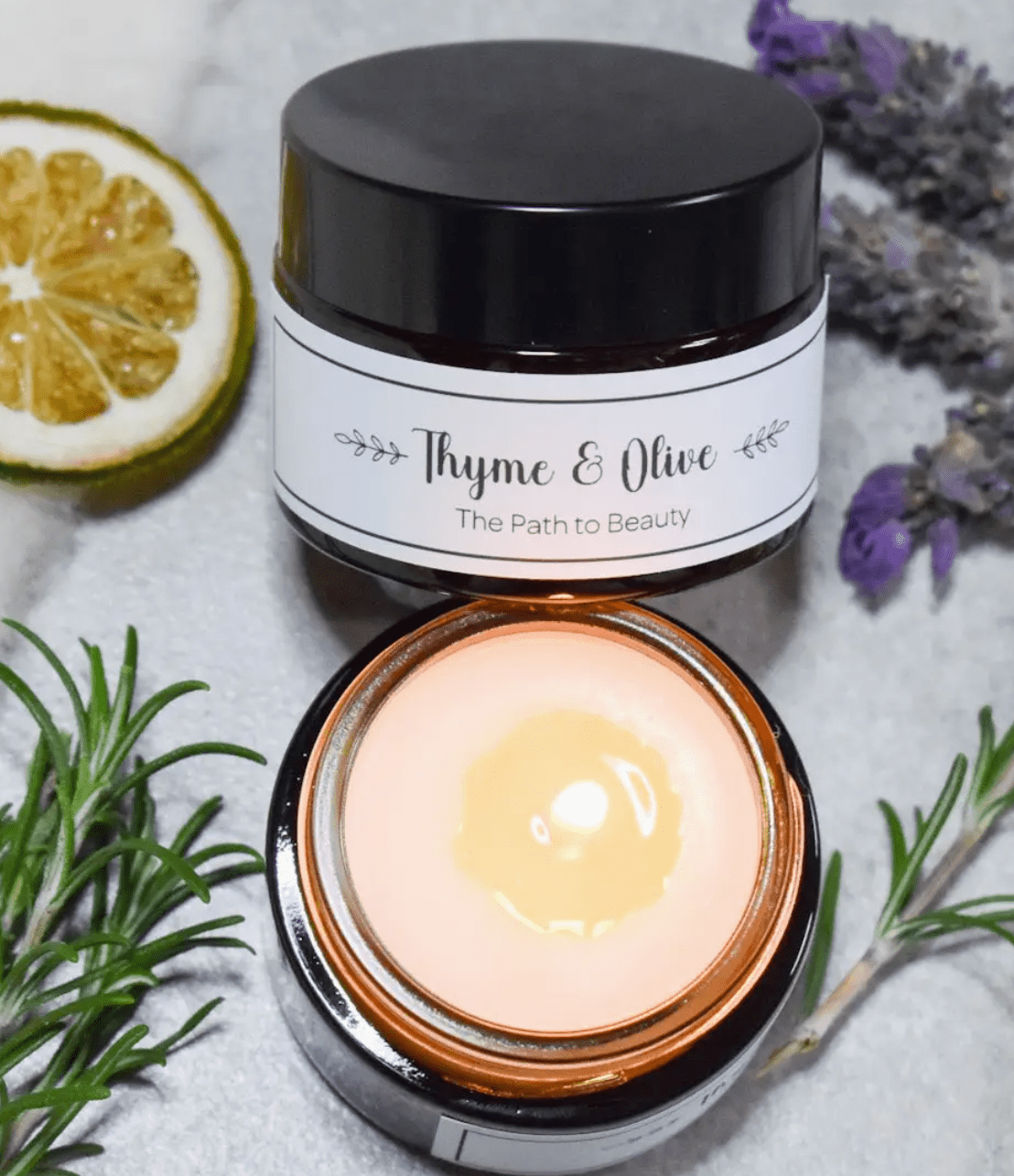 Mini Candle Thyme & Olive | Premium Gift Box from The Gifting Suite | Australia