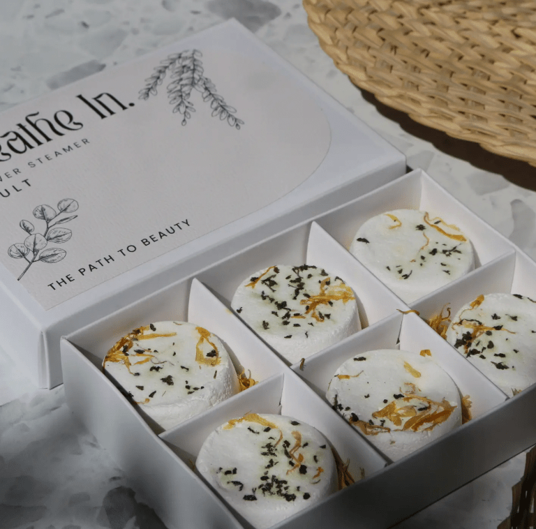 *New* Breathe In Shower Steamer Vault | Luxury Aromatherapy Shower Steamers Gift Box | Premium Gift Box from The Gifting Suite | Australia