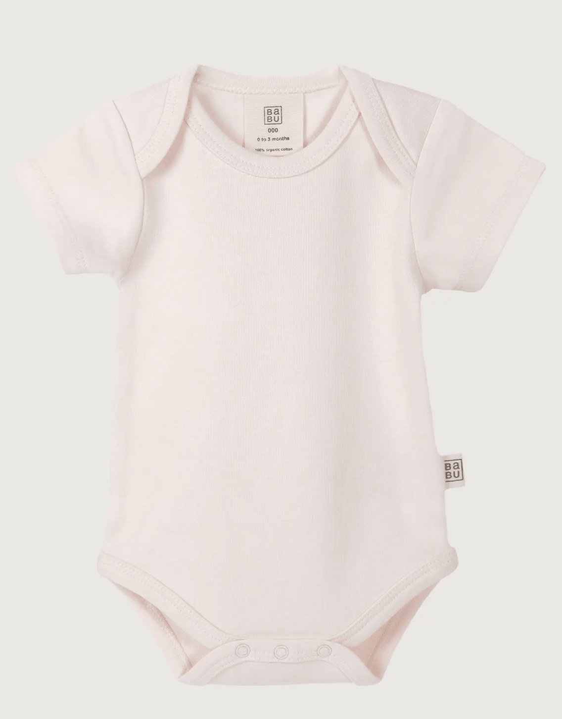 Organic Cotton Short Sleeve Bodysuit – Petal | Premium Gift Box from The Gifting Suite | Australia