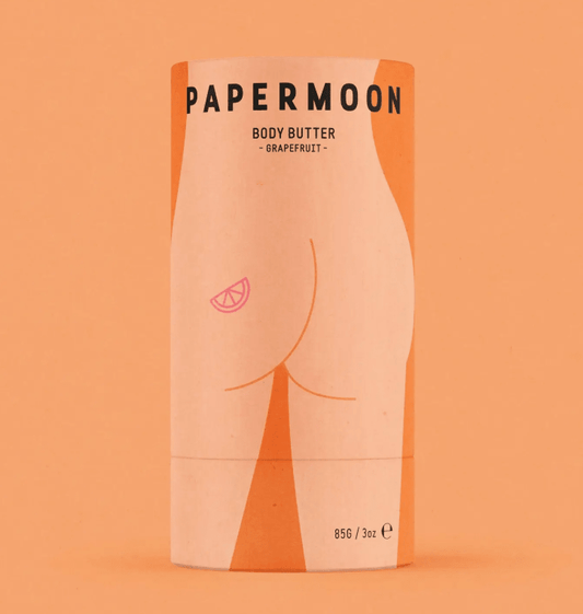 Papermoon Grapefruit Solid Body Butter Stick | Premium Gift Box from The Gifting Suite | Australia