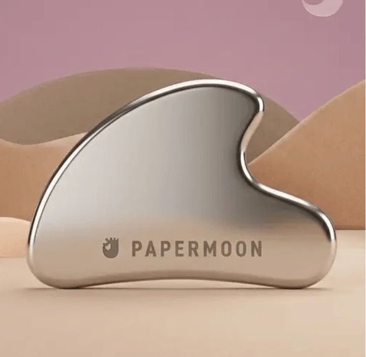 Papermoon Stainless Steel Gua Sha Massage Tool | Premium Gift Box from The Gifting Suite | Australia