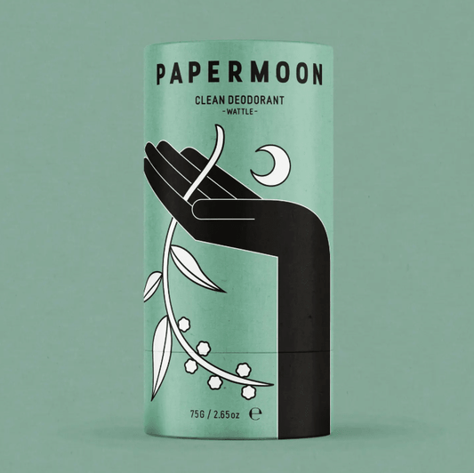 Papermoon Wattle Natural Deodorant | Premium Gift Box from The Gifting Suite | Australia