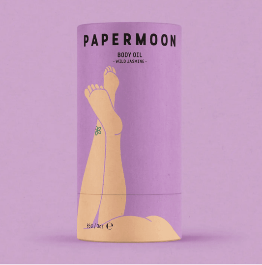 Papermoon Wild Jasmine Solid Body Oil Stick | Premium Gift Box from The Gifting Suite | Australia