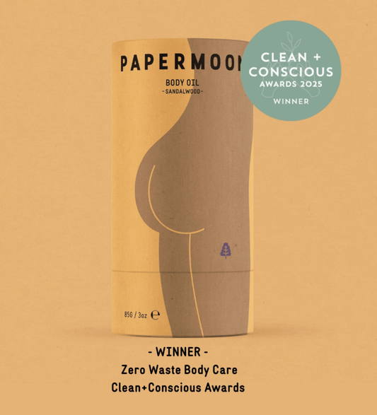 Papermoon Wild Sandalwood Solid Body Oil Stick | Premium Gift Box from The Gifting Suite | Australia