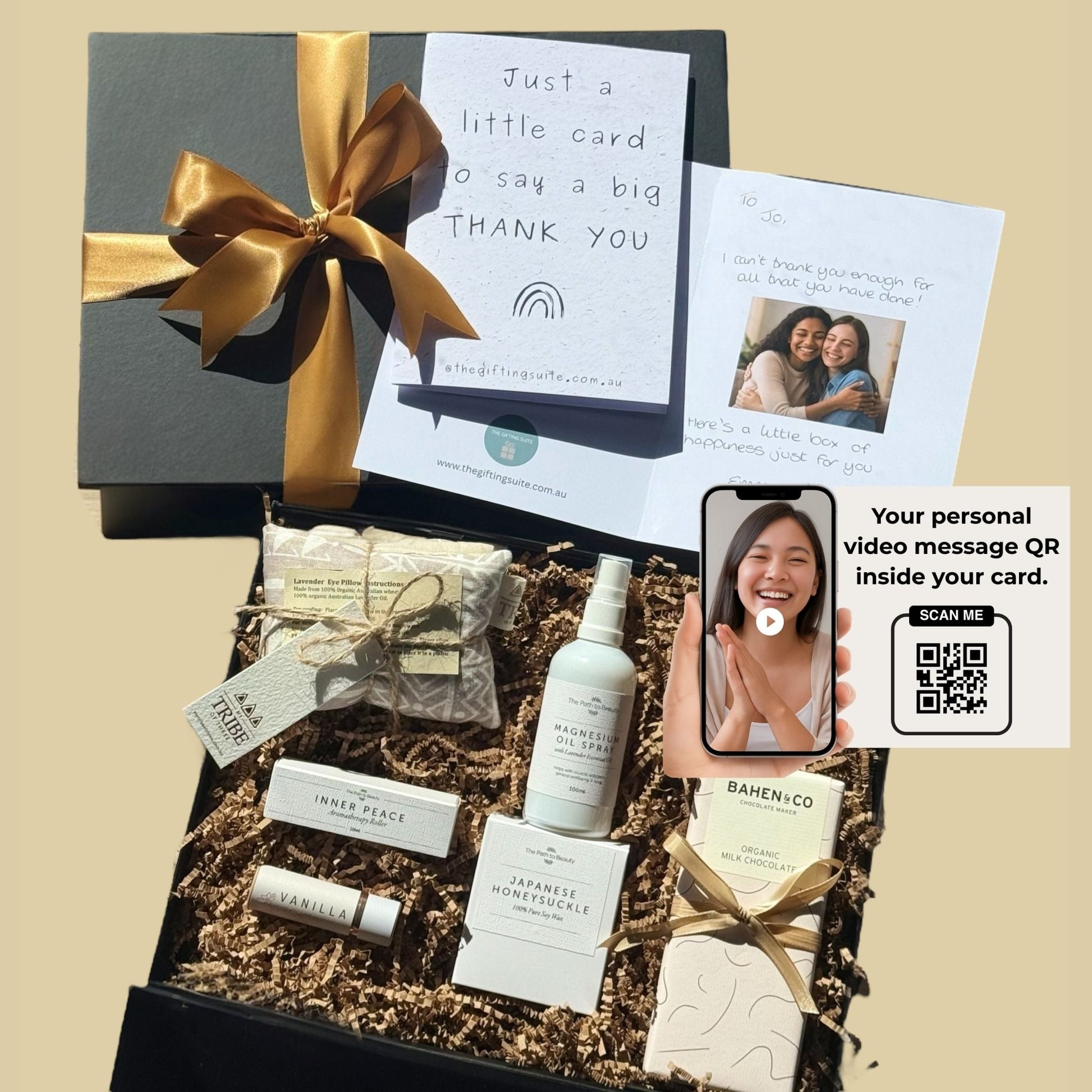 Personal Video Message | Premium Gift Box from The Gifting Suite | Australia